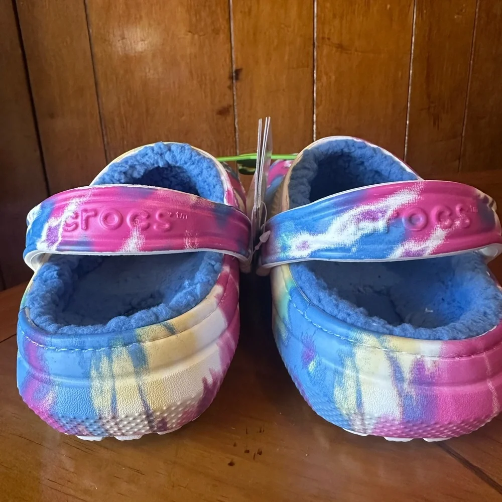 Sabot Crocs Classic doublé tie dye unisexe taille M5/W7